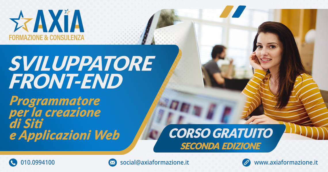 Corso Gratuito Sviluppatore Front-End  2° ed.